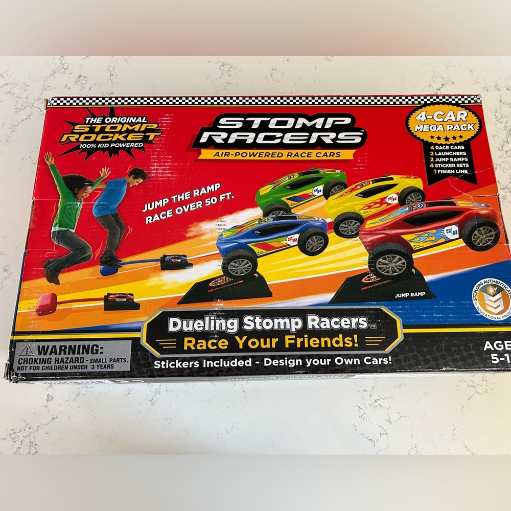 Stomp Racers Air Powered Race Cars by Stomp Rocket